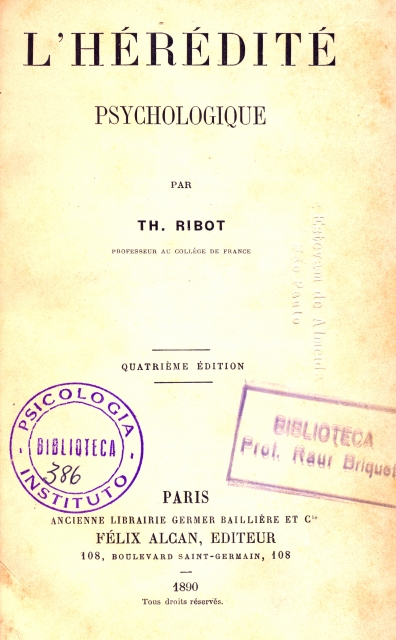 L'hérédité psychologique